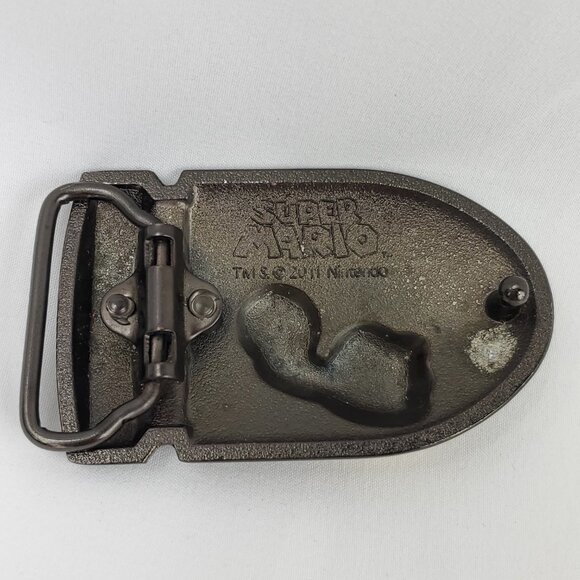 Super Cool Super Mario Bullet Bill Belt Buckle Enamel Coated 2011 - Picture 3 of 5